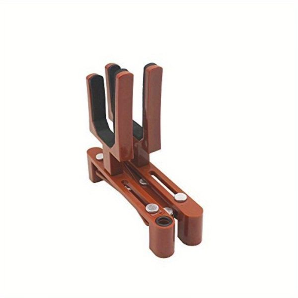 likeit musical instrument stand with bow holder for violin portable, adjustable & foldable, violin accessories