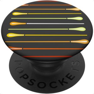 retro baton graphic for musical director or music conductor adhesive popgrip, device customization, smartphone accessory, vibrant design, smooth surface compatibility, conductor tool, artistic phone grip, highquality print, pop socket, orchestra conductors